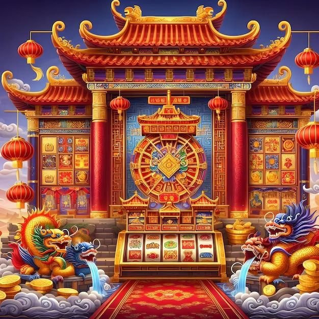Mobile phone displaying Lucky Neko slot on angka mistik app with balance display